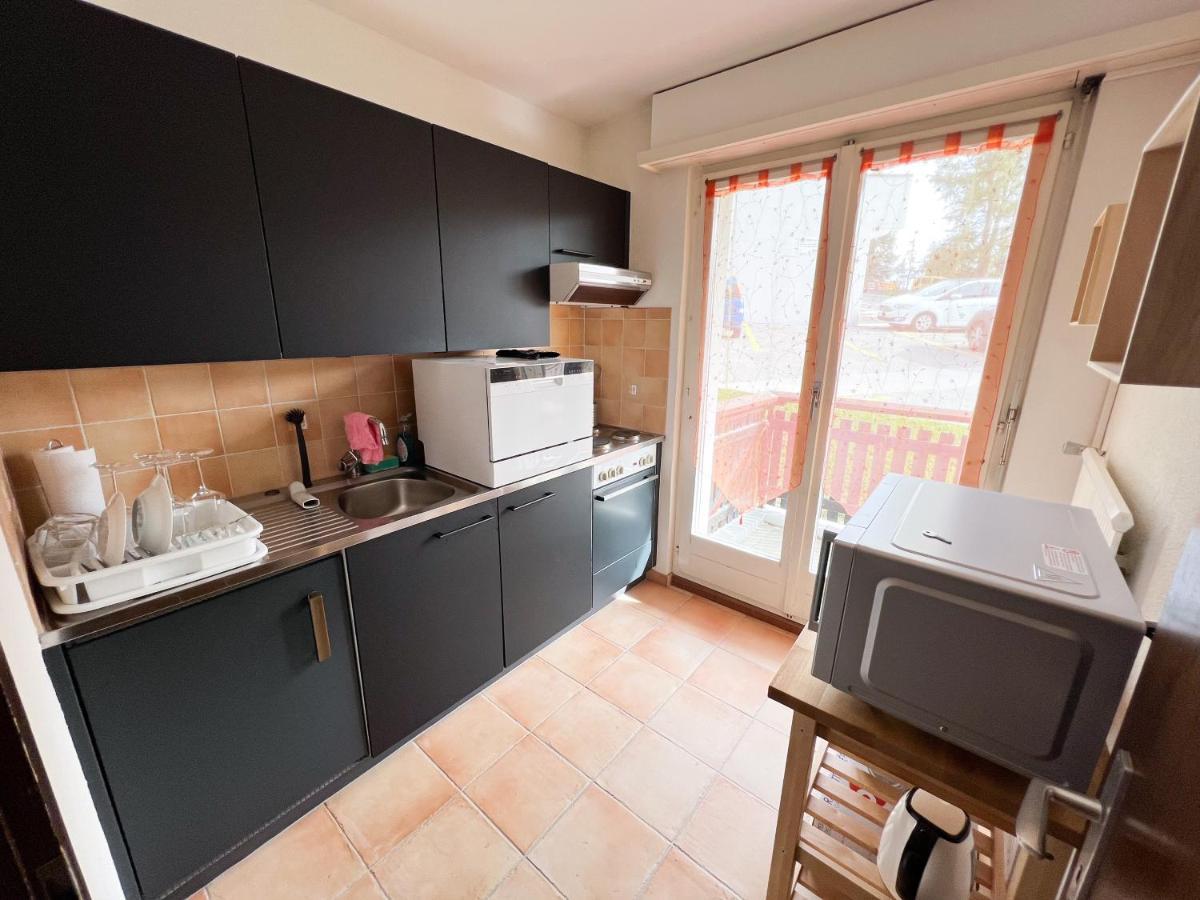 Bel Appartement 3 Pieces Au Pied Des Pistes De Ski Crans-Montana Zewnętrze zdjęcie